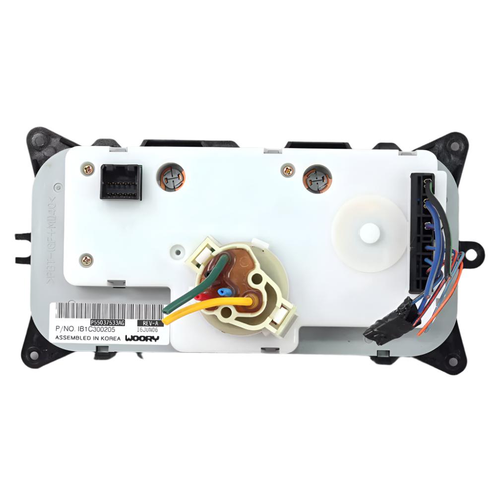 2002-2007 Jeep Liberty HVAC Control Panel Part #: P55037533AG - Back view