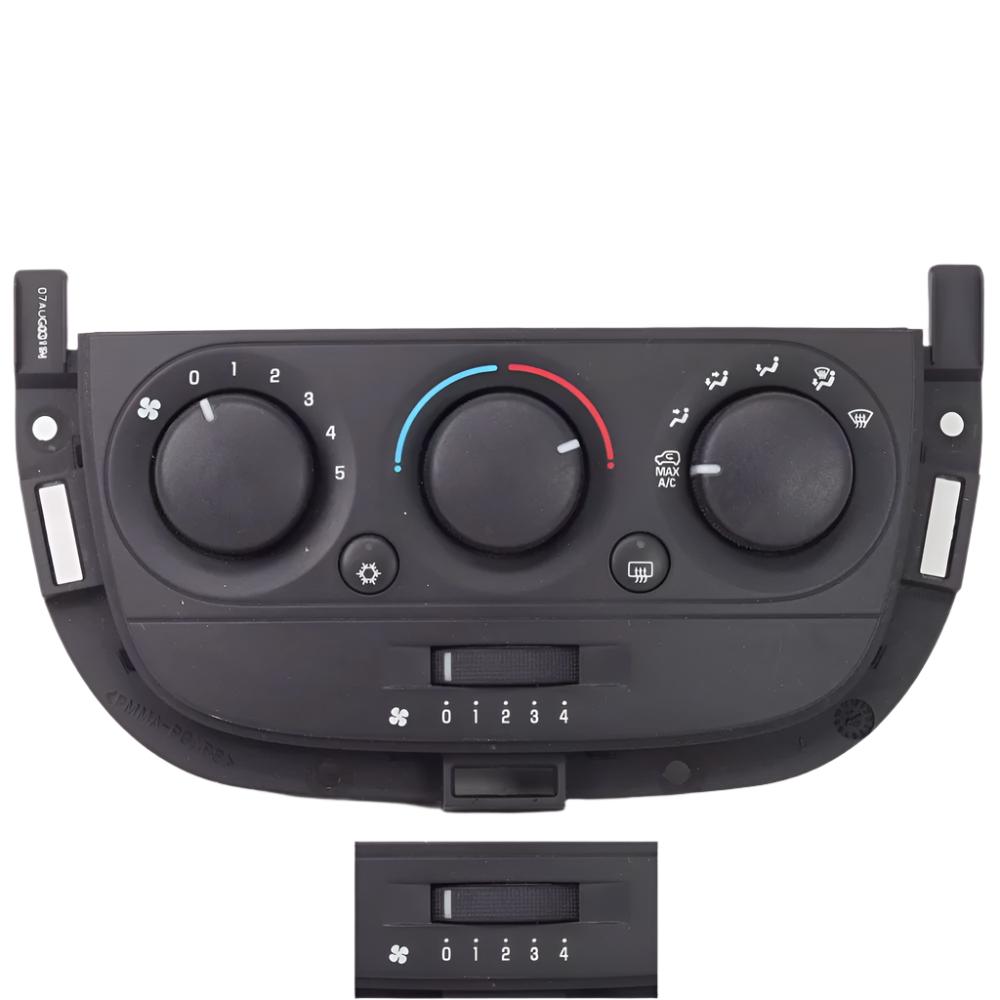 2005-2009 Pontiac Montana HVAC Control Panel Part #: 25783274- Front View