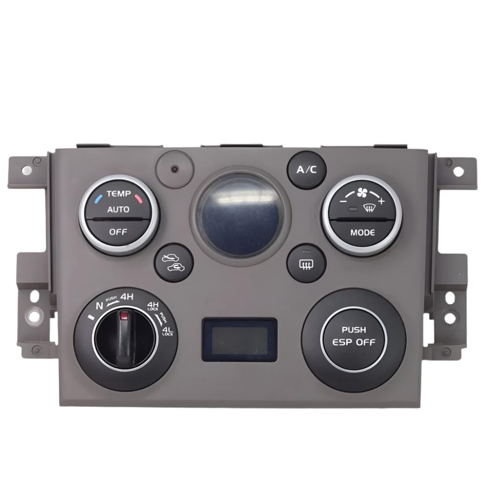 2009 2010 2011 Suzuki Grand Vitara HVAC Control Panel Part #: 39520-80K30-CAU - Front view