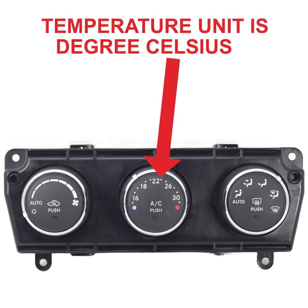 Jeep HVAC Control Panel for 2016-2007 Patriot, Compass Part #: P55111134AF