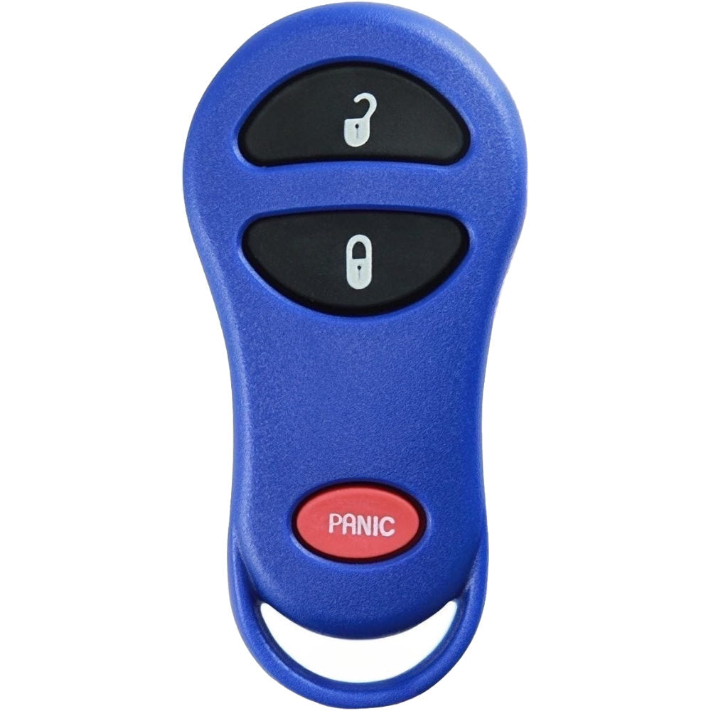 Remote Key Fob For Chrysler and Dodge FCC ID: GQ43VT17T - Aftermarket (Blue)