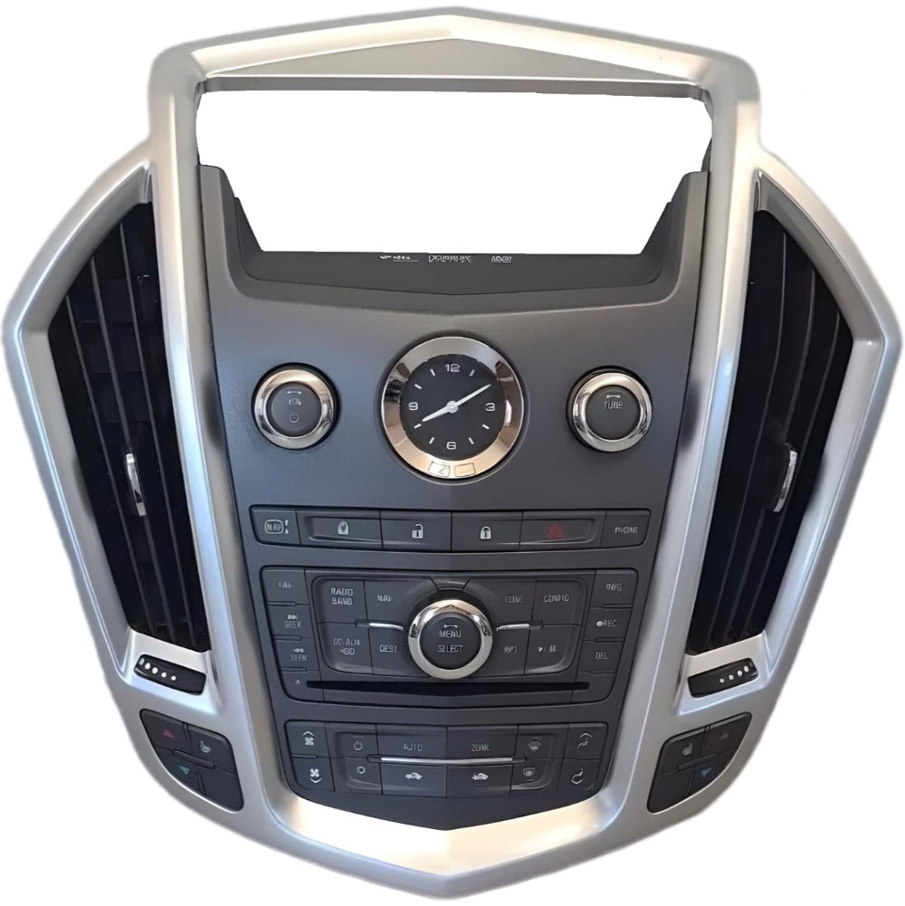 2010 Cadillac SRX Climate Control Panel with Radio AM/FM Disc Stereo Player Part #: 20848220