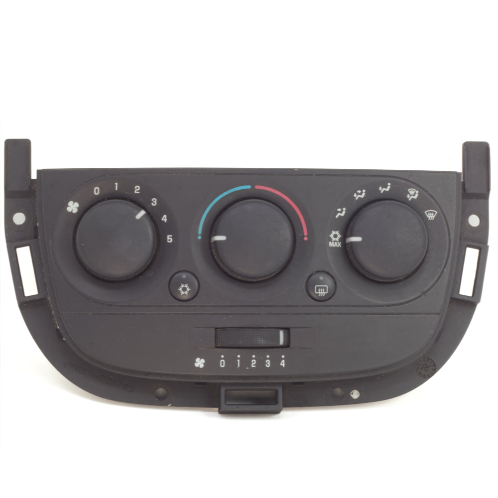 2005-2009 Pontiac Montana AC heater climate control panel 15251154