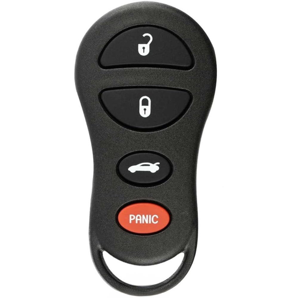 2001-2004 Dodge Intrepid Key Fob Replacement 4-Button Keyless Entry Remote PN: 04602260AD - Aftermarket