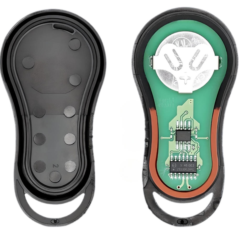2001-2006 Chrysler Sebring Key Fob Replacement 4-Button Keyless Entry Remote PN: 04602260AD - with electronics board and battery