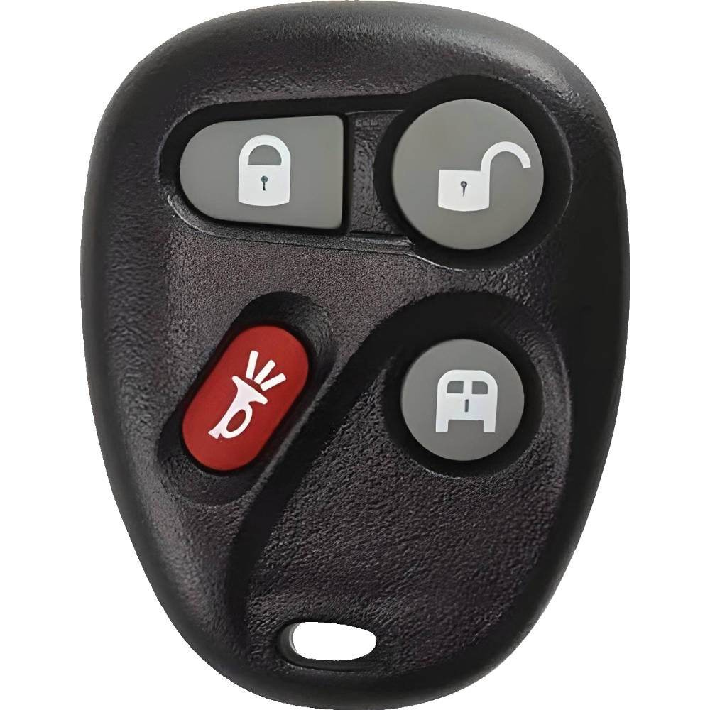 Aftermarket  Chevrolet Key Fob Replacement Express, Cargo Van 4-Button Keyless Entry Remote PN: 15752330 - Black (1 Pack)