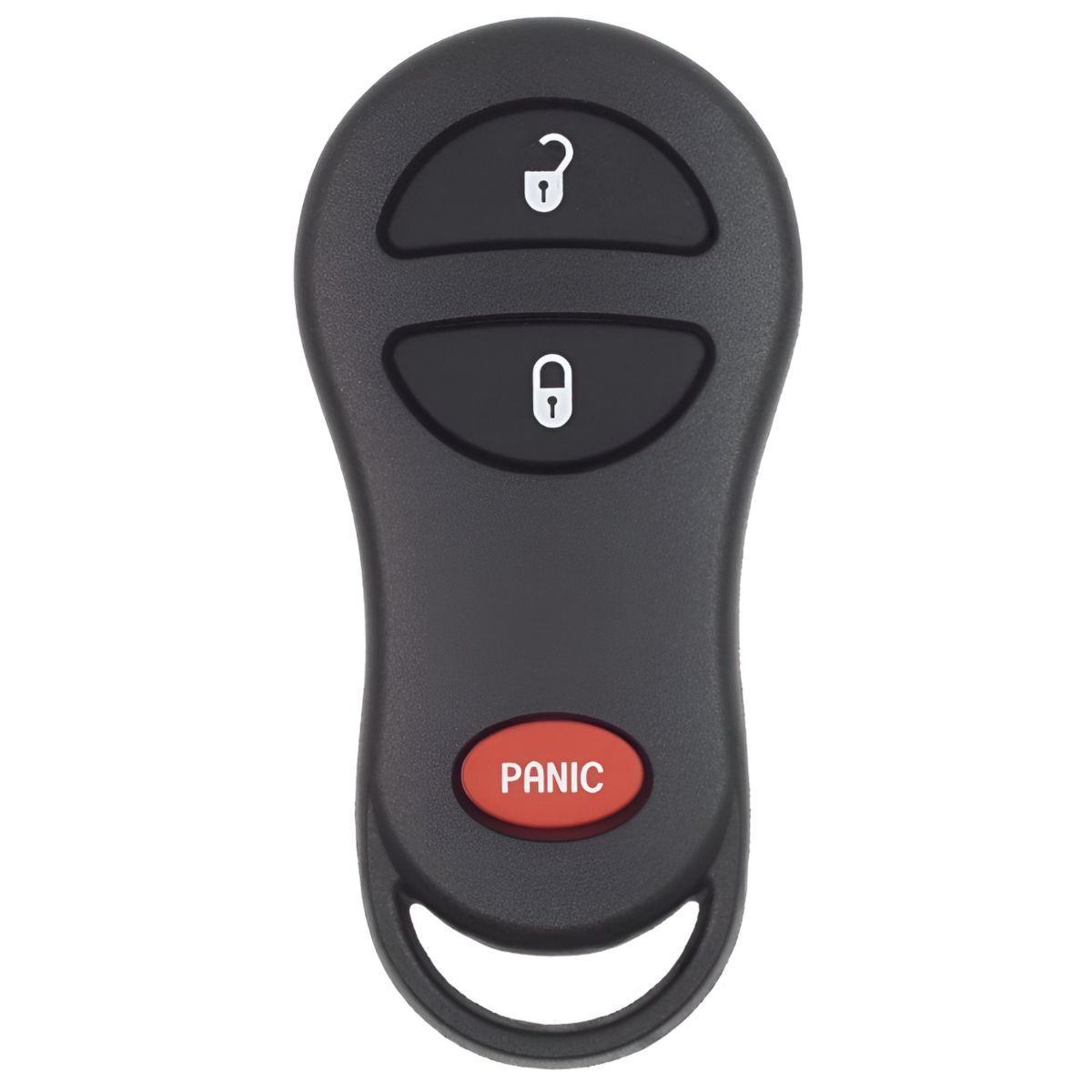 2002-2005-dodge-ram-1500-key-fob-04686481AF-black-1-pack Replacement key fob for 2002–2005 Dodge Ram 1500 in black, part number 04686481AF (1 pack)